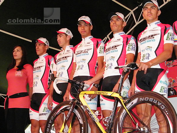 Presentación de la Vuelta a Colombia 2009 - Foto: Tomás Guzmán Torres - Colombia.com