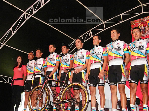 Presentación de la Vuelta a Colombia 2009 - Foto: Tomás Guzmán Torres - Colombia.com