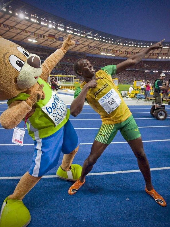 Usaint Bolt - El viento mismo. - Foto: EFE