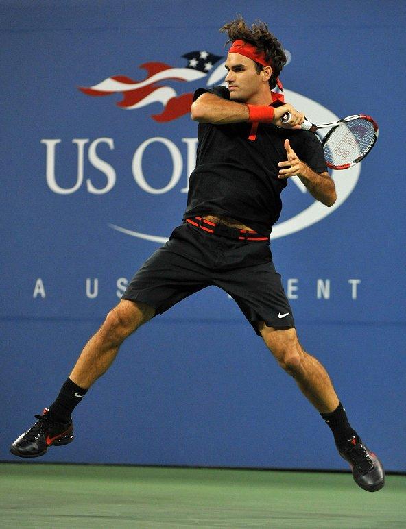 Jugadas Detenidas del US Open - Roger Federer. Foto: EFE