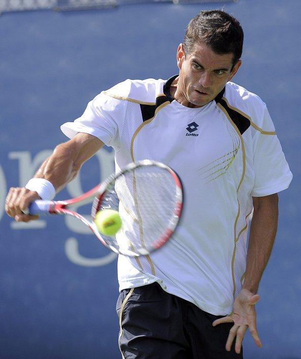 Jugadas Detenidas del US Open - Tenista español Guillermo García López. Foto EFE