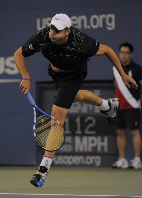 Jugadas Detenidas del US Open - Estadounidense Andy Roddick. Foto: EFE