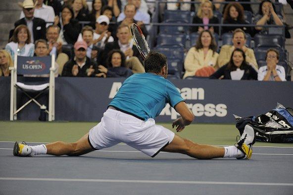 Jugadas Detenidas del US Open - Tenista francés Mark Giquel Foto: EFE