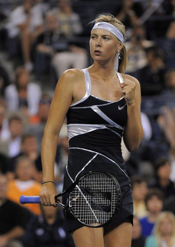Tenistas en el US OPEN - María Sharapova. Foto: EFE