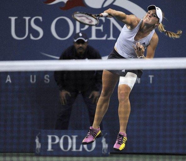 Jugadas detenidas del US Open - Tenista estadounidense Melani Oudin Foto: EFE