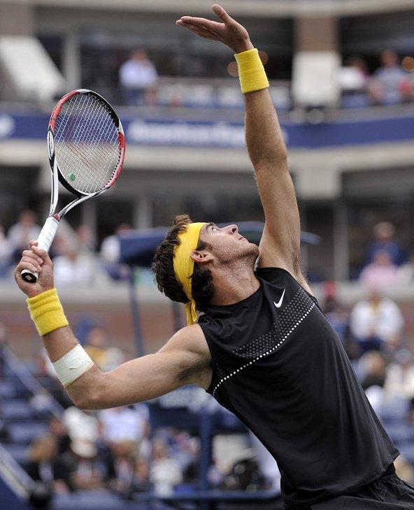 Jugadas detenidas del US Open - Tenista argentino Juan Martín del Potro. Foto: EFE