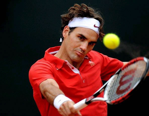 Copa Davis - Tenista suizo Roger Federer Foto: EFE