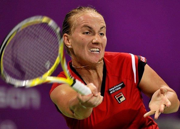 Reunión de estilos en el Master de Doha - Svetlana Kuznetsova Foto: EFE