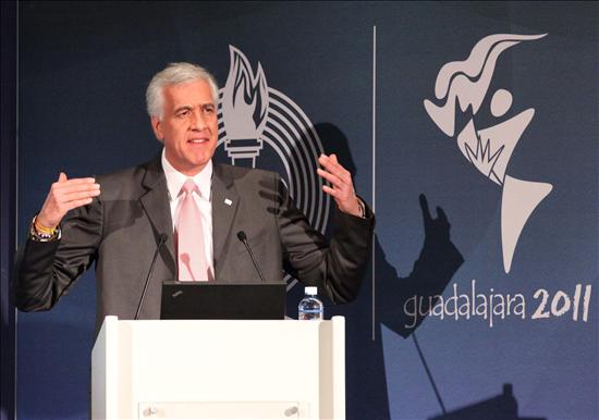 Presentación de Bogotá en elección de sede Panamericana 2015 - Foto: EFE