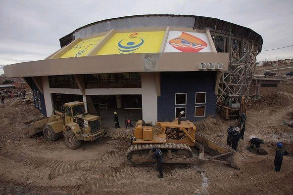 Así lucen las instalaciones en Sucre, Bolivia para los Bolivarianos - Foto: EFE