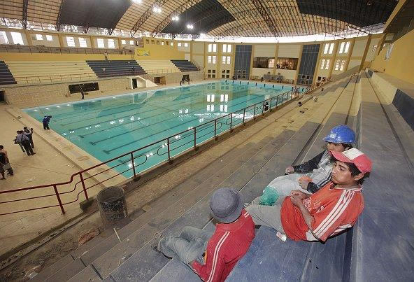 Así lucen las instalaciones en Sucre, Bolivia para los Bolivarianos - Foto: EFE