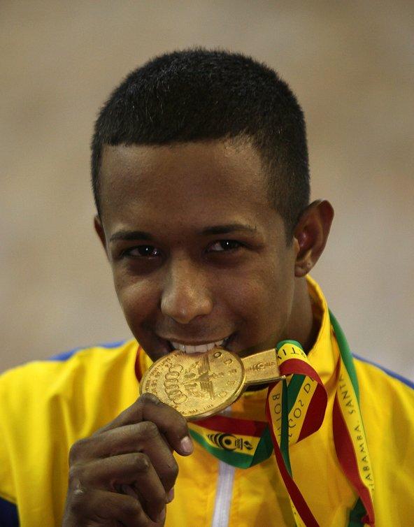 Primeras competencias de los Juegos Bolivarianos - Esgrimista venezolano Antonio Leal Foto: EFE