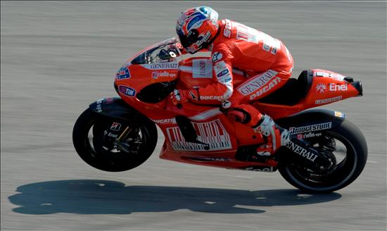 Piloto australiano Csey Stoner. EFE