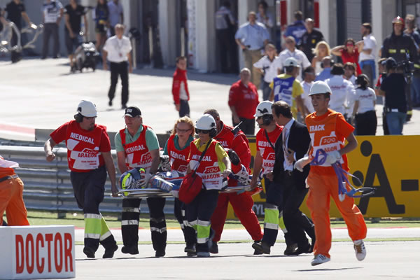 Accidente de Yonny Hern�ndez