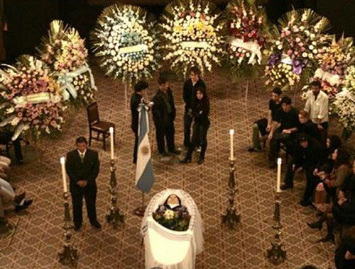 La despedida de Mercedes Sosa - Foto: EFE