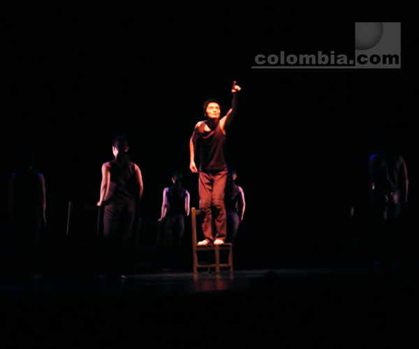 Obra Woyzeck. Foto: Leonardo Quimbay