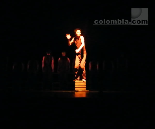Obra Woyzeck. Foto: Leonardo Quimbay