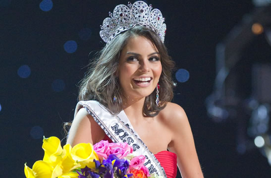 Miss Universo 2010, Jimena Navarrete. EFE