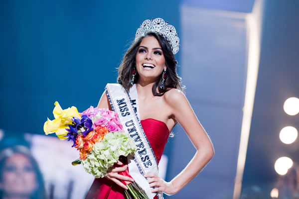 Miss Universo 2010, la mexicana Jimena Navarrete. EFE