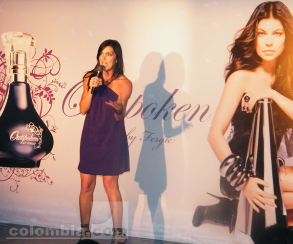 Lanzamiento de la nueva fragancia de Fergie. Foto: Luz Helena Quiceno
