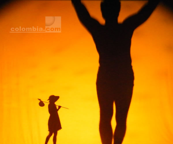 Shadowland, una obra de sombras. Foto: Luz Helena Quiceno