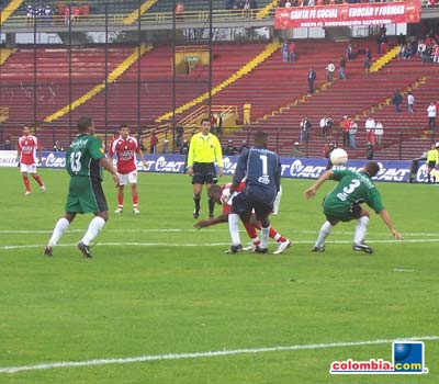 Santa Fe 1 - 2 Equidad - Finalización 2007 - Santa Fe insistió - Foto: Leonardo Quimbay - www.colombia.com