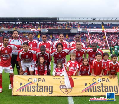 Santa Fe 1 - 2 Equidad - Finalización 2007 - Santa Fe formó así contra Equidad - Foto: Leonardo Quimbay - www.colombia.com