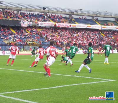 Santa Fe 1 - 2 Equidad - Finalización 2007 - Equidad se defendió bien - Foto: Leonardo Quimbay - www.colombia.com