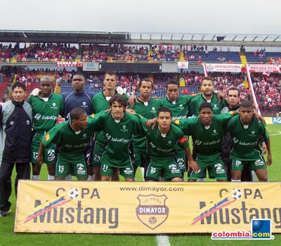Santa Fe 1 - 2 Equidad - Finalización 2007 - Equidad y foto histórica en 'El Campín' - Foto: Leonardo Quimbay - www.colombia.com