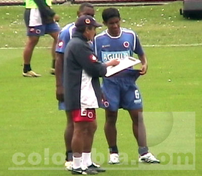 Colombia vs Paraguay / entrenamiento - Estrategias - Foto: Edwin Gordillo