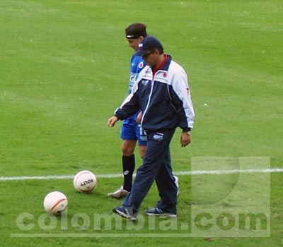 Colombia vs Paraguay / entrenamiento - Giovanny Hernández, espera poder jugar - Foto: Edwin Gordillo