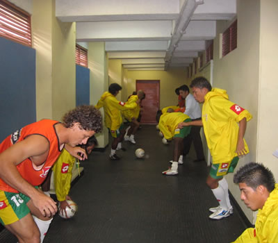 Santa Fe 1-1 Real C./ Finalización 2007 - Cartagena se prepara - Foto:Leonardo Quimbay