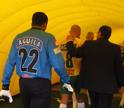 Santa Fe 1-1 Real C./ Finalización 2007 - Cartagena hacia el tunel - Foto:Leonardo Quimbay