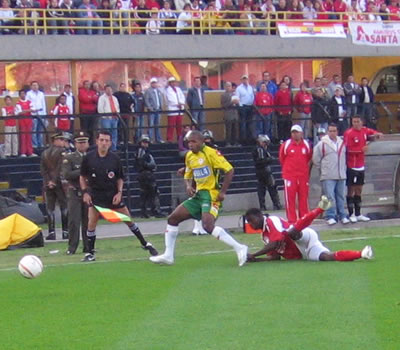Santa Fe 1-1 Real C./ Finalización 2007 - Cartagena empató - Foto:Leonardo Quimbay