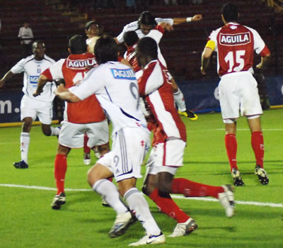 Gran victoria del Once Caldas en Bogotá - Foto: Leonardo Quimbay