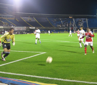 Gran victoria del Once Caldas en Bogotá - Foto: Leonardo Quimbay