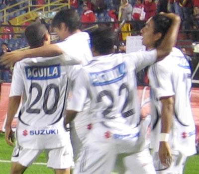 Gran victoria del Once Caldas en Bogotá - Foto: Leonardo Quimbay