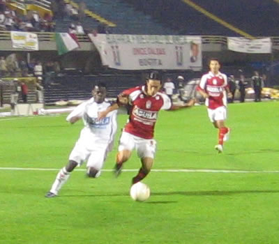 Gran victoria del Once Caldas en Bogotá - Foto: Leonardo Quimbay
