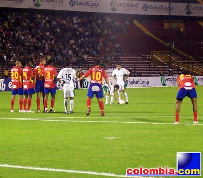 Cuadrangulares Finalización 2007 - Equidad 1 – Pasto 0 - Foto: Edwin Gordillo
