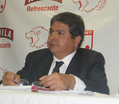 Fernando ‘Pecoso’ Castro, asumió la dirección de Santa Fe - Foto: Leonardo Quimbay
