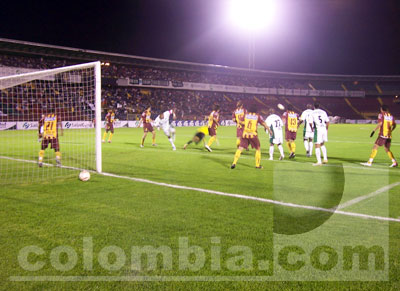 Cuad. Finalización 2007 - Equidad vs Tolima - Foto: Leonardo Quimbay