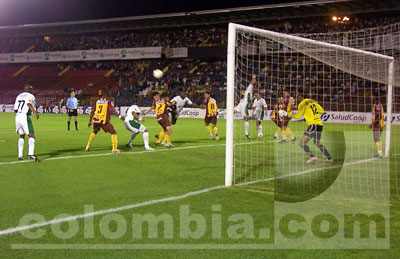 Cuad. Finalización 2007 - Equidad vs Tolima - Foto: Leonardo Quimbay