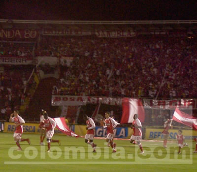 Santa Fe y Chicó, muy parejos - Foto: Leonardo Quimbay