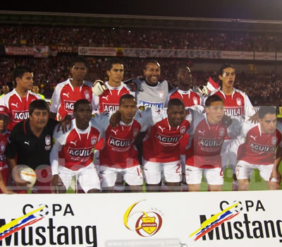 Santa Fe y Chicó, muy parejos - Foto: Leonardo Quimbay