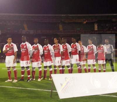 Santa Fe y Chicó, muy parejos - Foto: Leonardo Quimbay