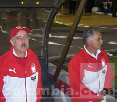 Santa Fe y Chicó, muy parejos - Foto: Leonardo Quimbay