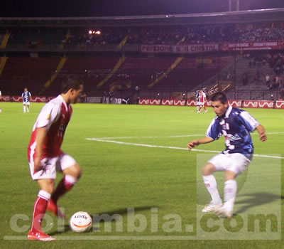 Santa Fe y Chicó, muy parejos - Foto: Leonardo Quimbay