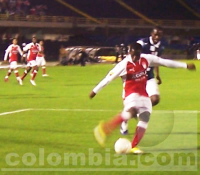 Santa Fe y Chicó, muy parejos - Foto: Leonardo Quimbay