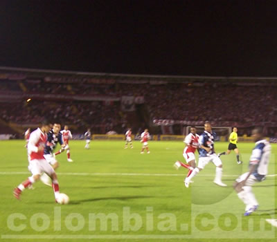 Santa Fe y Chicó, muy parejos - Foto: Leonardo Quimbay