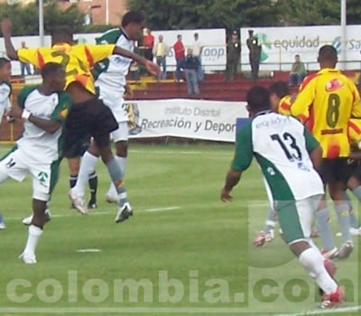 Gran victoria de Pereira en Bogotá - Foto: Leonardo Quimbay